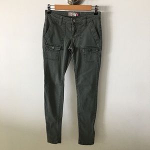 Olive Skinnies Sz 0